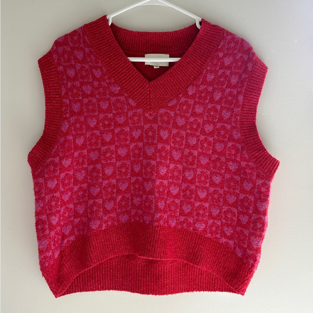 Freshman1996 Heart Sweater Vest